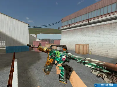 M4A1-S "Dark Jungle" model for CS 1.6