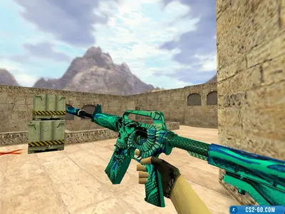 The M4A1 "Eske" model for CS 1.6