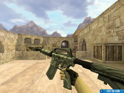 The M4A1 “Dark Water” model for CS 1.6