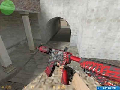 The M4A4 "Tokolosi" model for CS 1.6