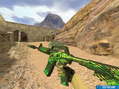 M4A1 “Toxic” model for CS 1.6