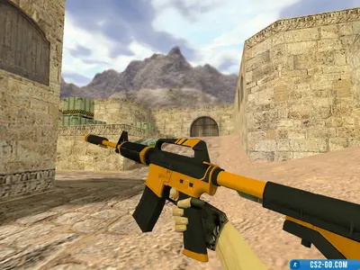 The M4A1 "Atomic Alloy" model for CS 1.6