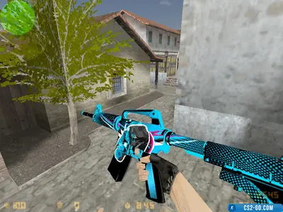 The M4A1-S “Vandal” model for CS 1.6