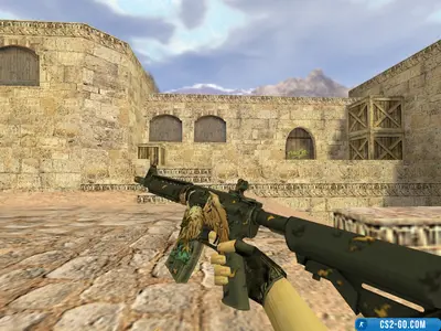 The M4A4 “Griffon” model for CS 1.6