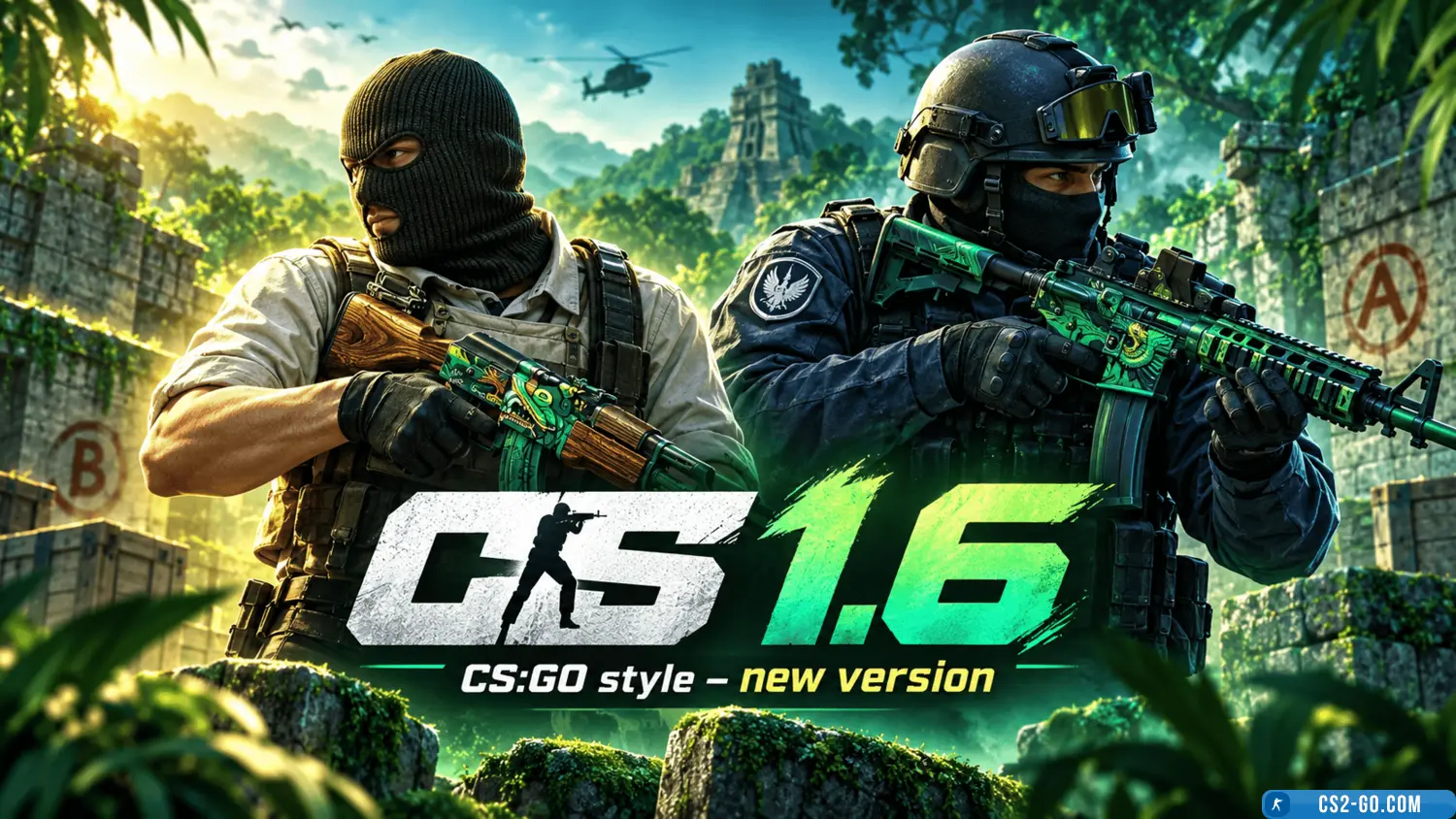 CS 1.6 (CS 1.6) in CS:GO style...