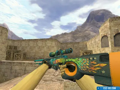 AWP "Furious Peacock" model for CS 1.6