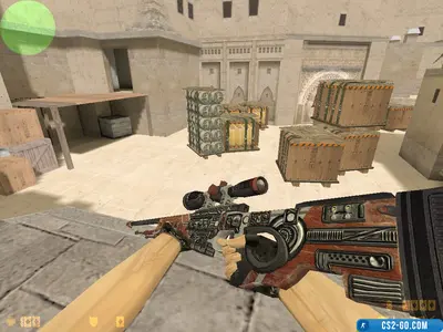 The AWP "Mars Trooper" model for CS 1.6