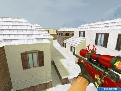 AWP "Christmas" model for CS 1.6