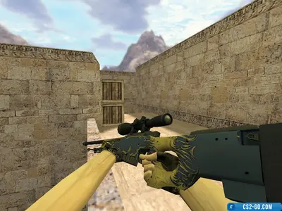 The AWP "Fighter" model for CS 1.6