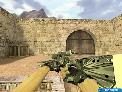 The AWP "Smoke Screen" model for CS 1.6