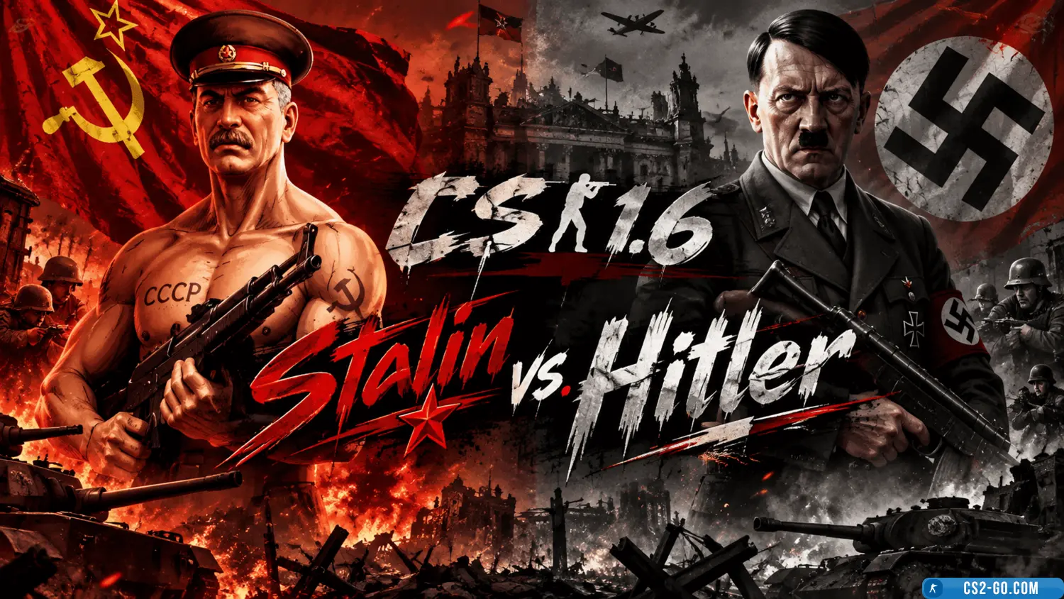 CS 1.6 (CS 1.6) Stalin vs. Hit...