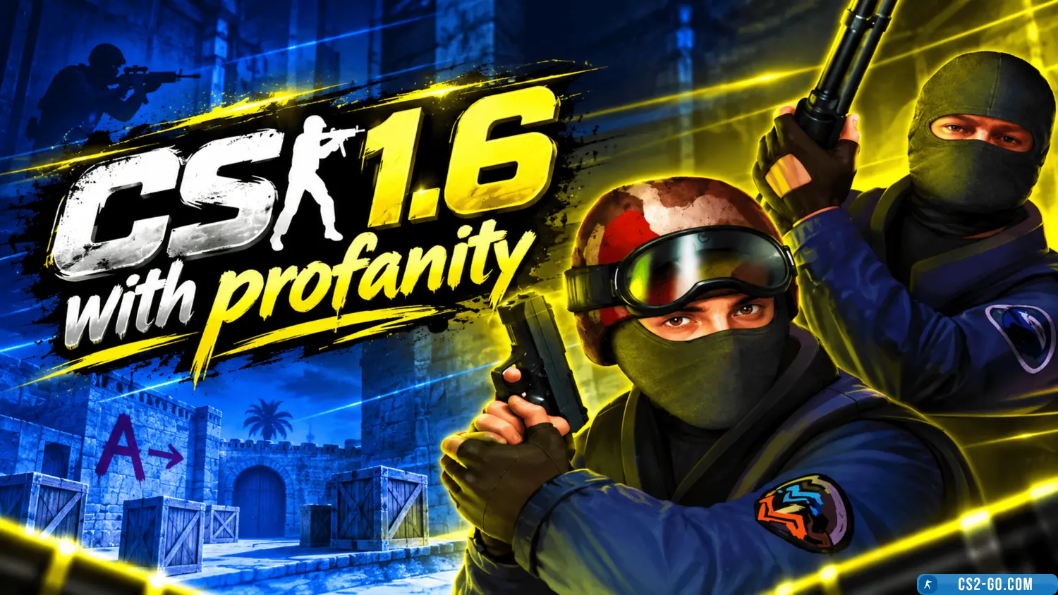 CS 1.6 (CS 1.6) with profanity