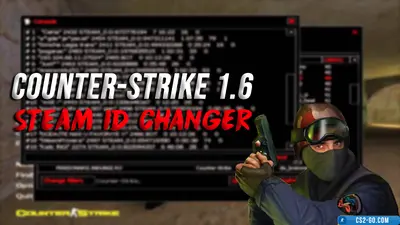 SteamID Changer cheat for CS 1.6 (CS 1.6)