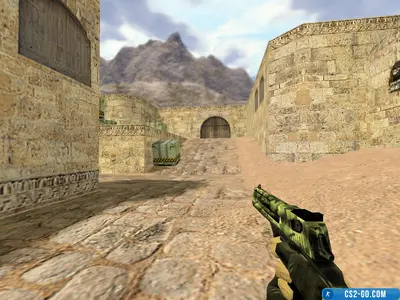 Deagle Forest Camouflage model for CS 1.6