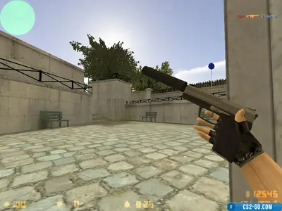USP-S Stainless model for CS 1.6