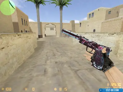 USP-S Neon Noir Model for CS 1.6
