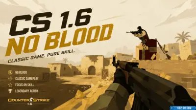 CS 1.6 No Blood – CS 1.6 without blood for kids