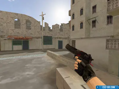 Deagle Red Black Carbon model for CS 1.6