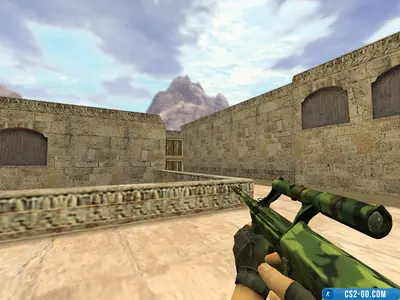 AUG Forest Camouflage model for CS 1.6