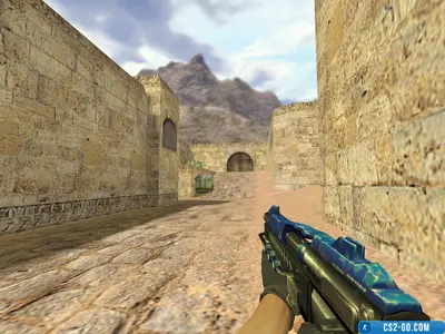MP5 Blue Future model for CS 1.6