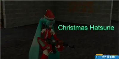 Christmas Hatsune model for CS 1.6