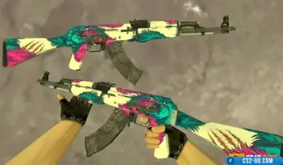 AK-47 “Blue Wolf” model for CS 1.6