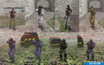 Standard Player Models for CS 1.6