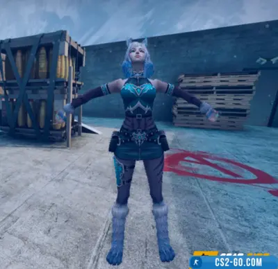 Winter Sonya Female Player Model for CS 1.6