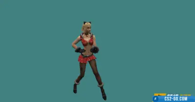 New Year Jail Lady Model for CS 1.6