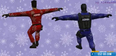 New Year Admin Models for TT and CT for CS 1.6