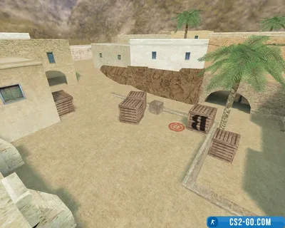 Map "de_alexandra" for CS 1.6