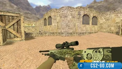 AWP “Worm God” model for CS 1.6