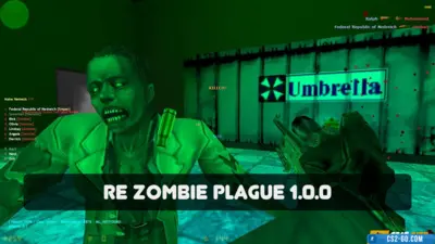 Re Zombie Plague 1.0.0 — a zombie mod for CS 1.6 servers