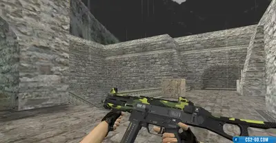 HD UMP-45 "Riot" with inspection animation for CS 1.6