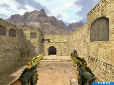 Dual Elites Gold model for CS 1.6