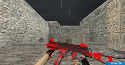 HD UMP-45 “Agressor” model with inspection animation for CS 1.6