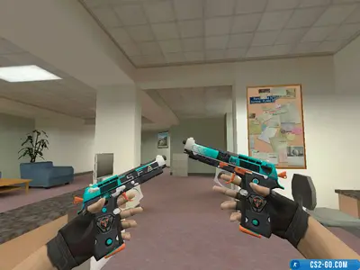 Dual Berettas Lucky Launch model for CS 1.6