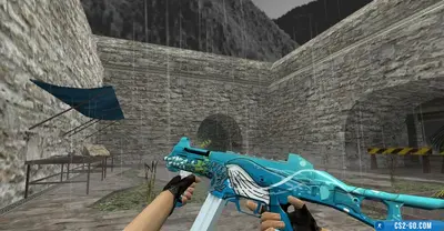 HD UMP-45 “Sealife” model with inspection animation for CS 1.6