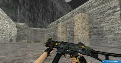 HD UMP-45 “Phobos” model with inspection animation for CS 1.6