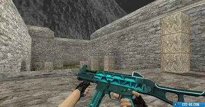 HD UMP-45 "Scaffold" with inspection animation for CS 1.6