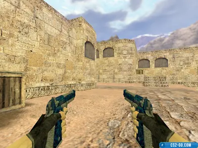 Dual Elites Blue Quartz model for CS 1.6