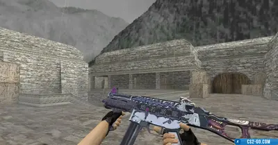 HD UMP-45 “Dragon Breath” model for CS 1.6