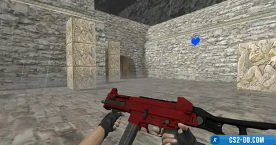 HD UMP-45 “Crimson Web” model for CS 1.6