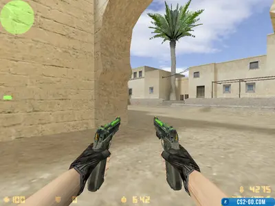 Dual Berettas Cobra Strike model for CS 1.6