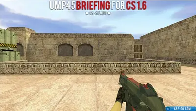 UMP45 “Briefing” model for CS 1.6