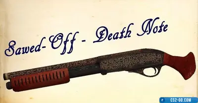 M3 “Sawed-Off | Deathnote” model for CS 1.6