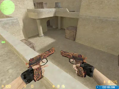 Dual Berettas Deadwood model for CS 1.6