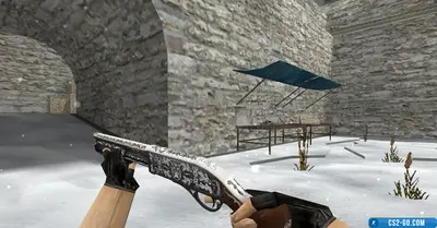 HD Sawed-Off Model “Royal Silver” for CS 1.6