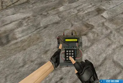 HD bomb model from CS:GO with numeric display for CS 1.6