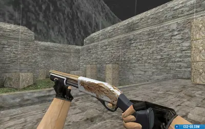 HD Sawed-Off "Phoenix" model with inspection animation for CS 1.6